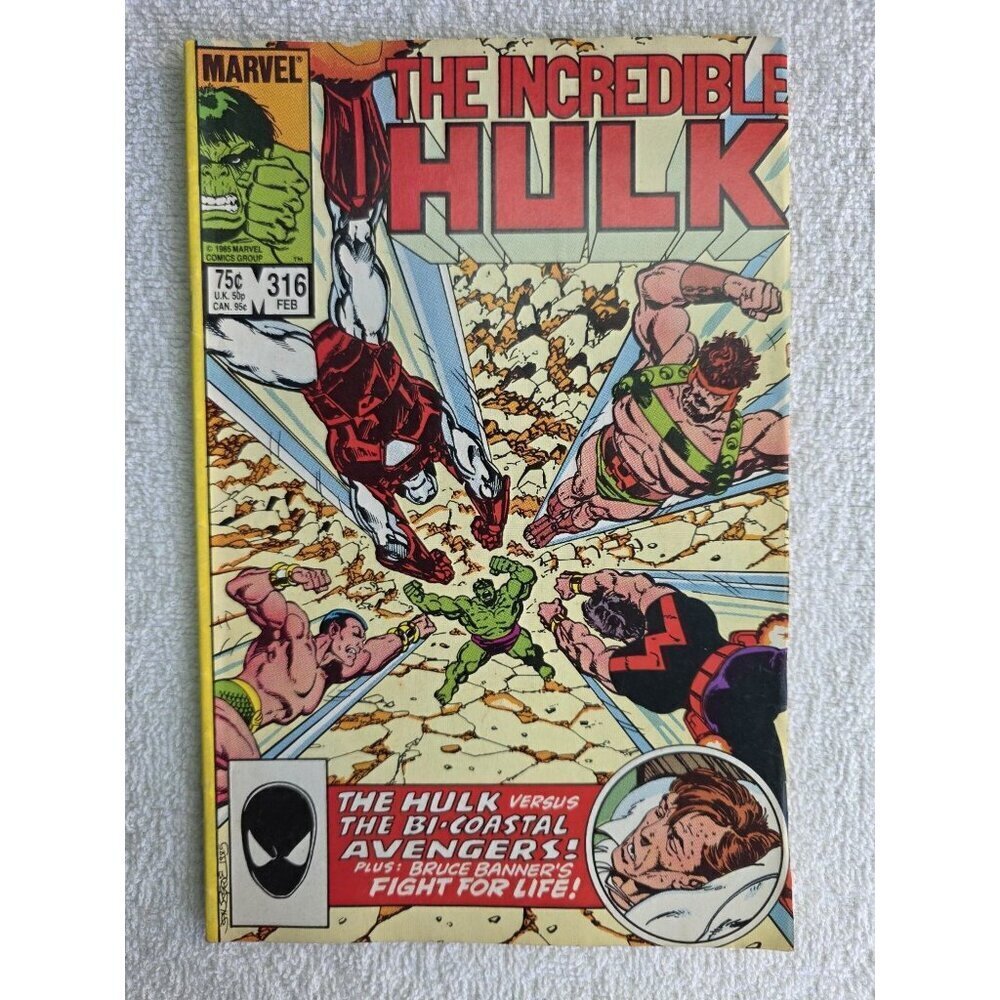 The Incredible Hulk #316 Marvel Comic Book 1985